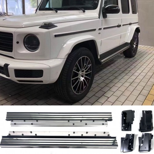 Πλαϊνά σκαλοπάτια AMG look για Mercedes-Benz G-Class (W463) Facelift 2018 - 2024